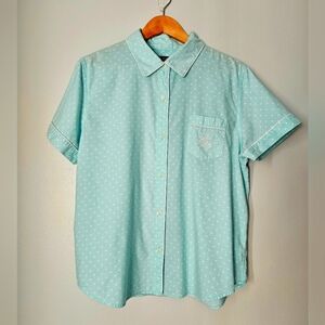 Polka dot Ralph Lauren Pajama set (size XL)